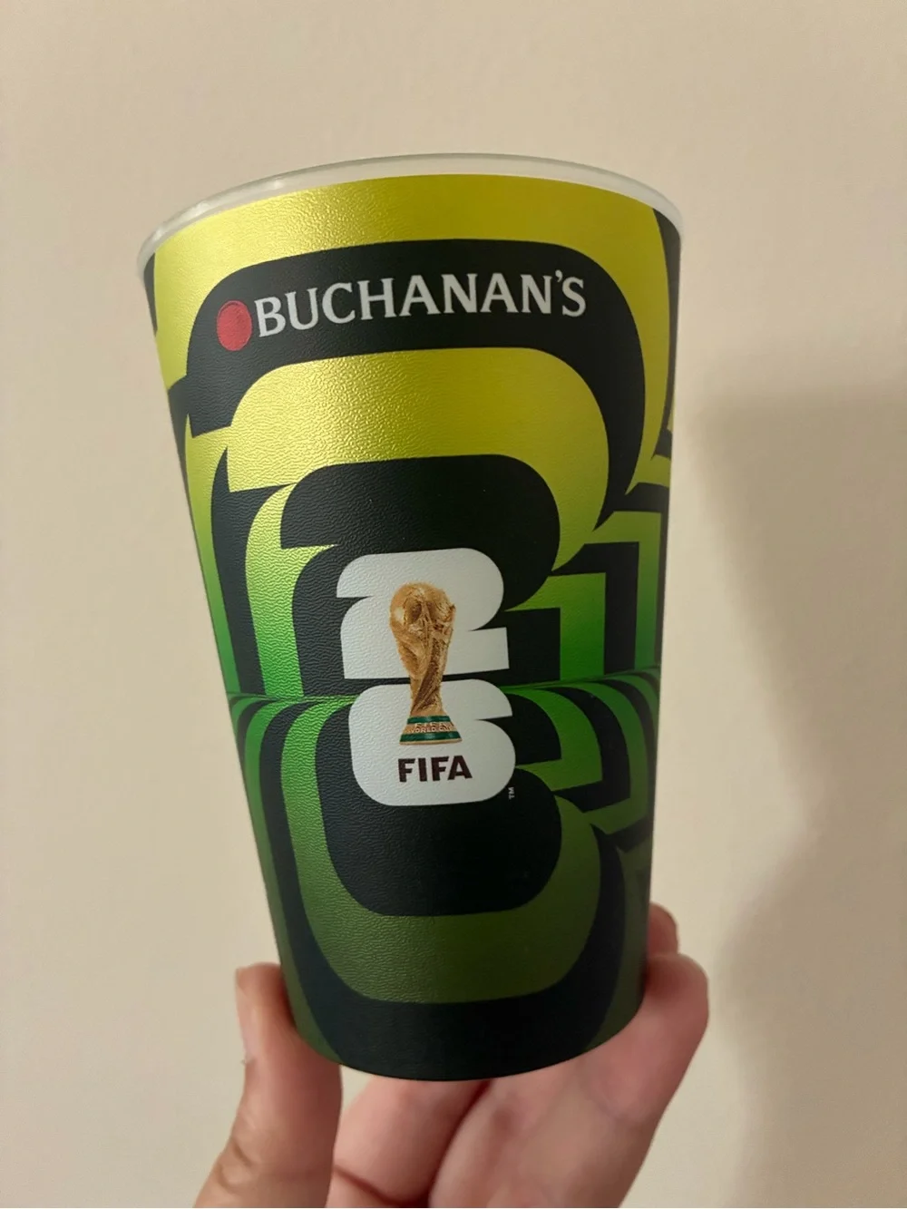 Buchanan’s Official FIFA World Cup 2026 Souvenir Cup Exclusive Fan Fest Swag